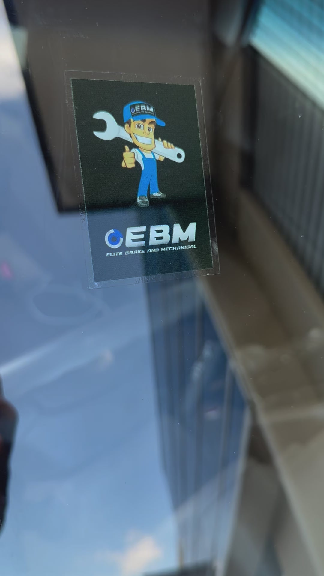 Double Opaque label